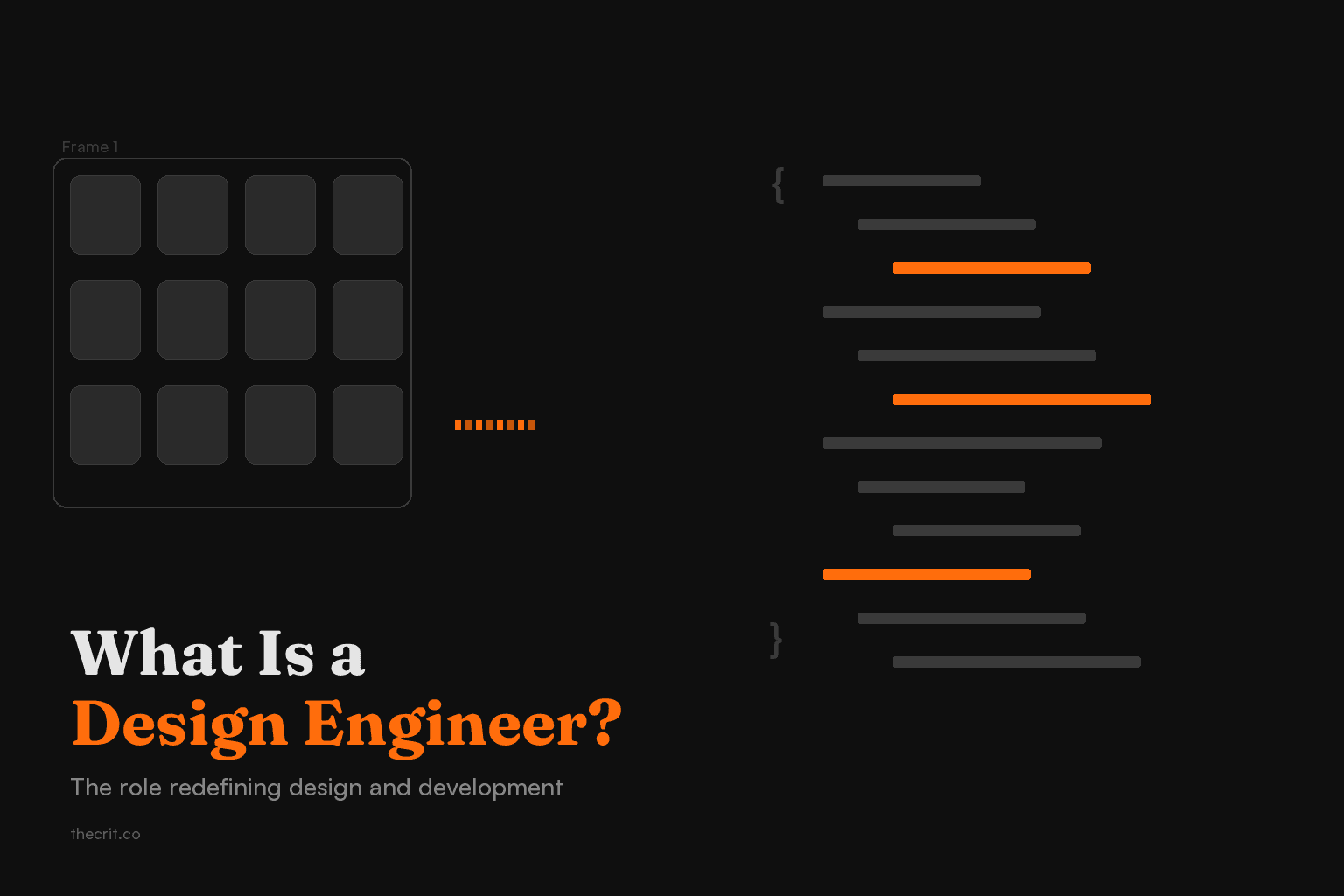 What is a design engineer - the role bridging design and code