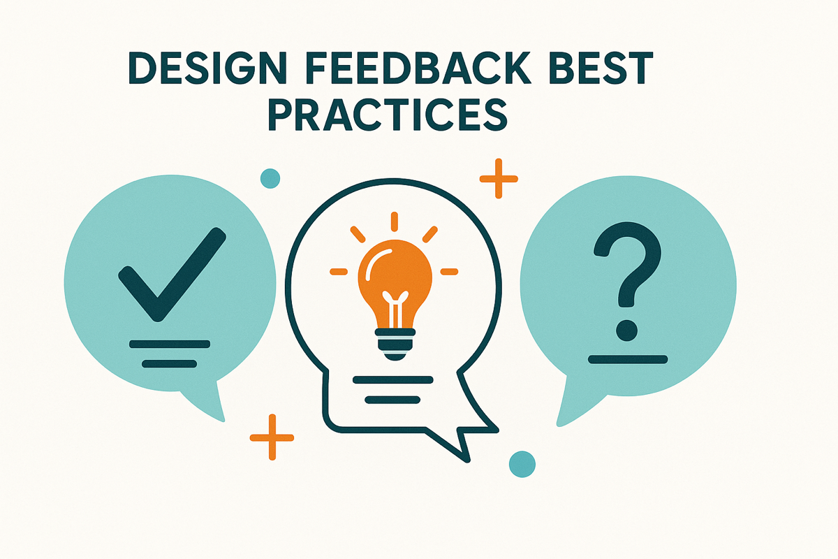 Design critique process framework for better feedback workflow