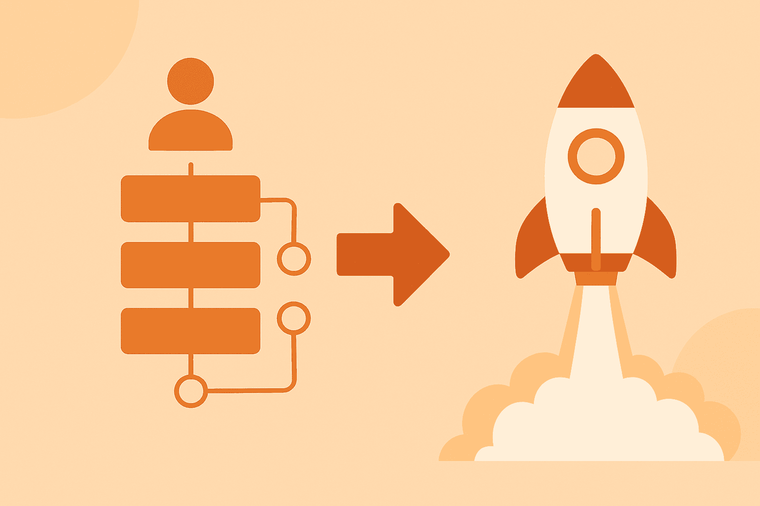 Tutorial wizard being deleted with trash can and growth arrow